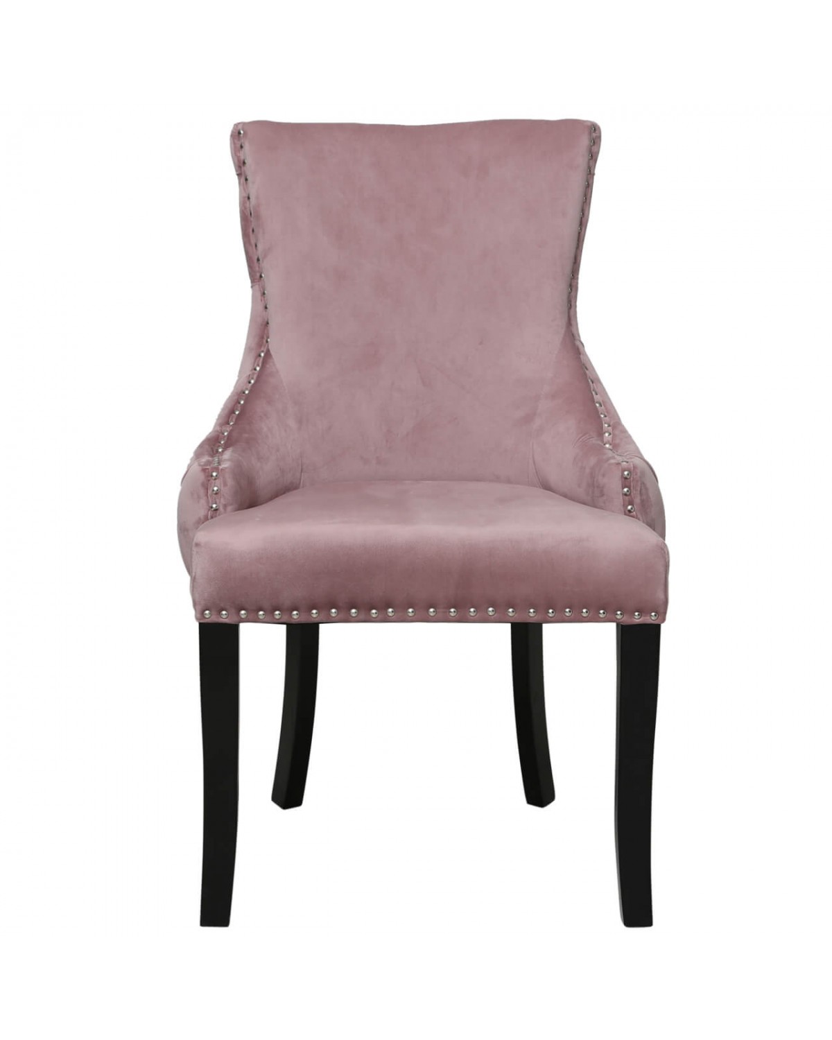 Blush Pink Tufted Back Dining Chair - HBT Renovations Ltd
