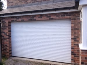 Automated Roller Shutter Garage Doors